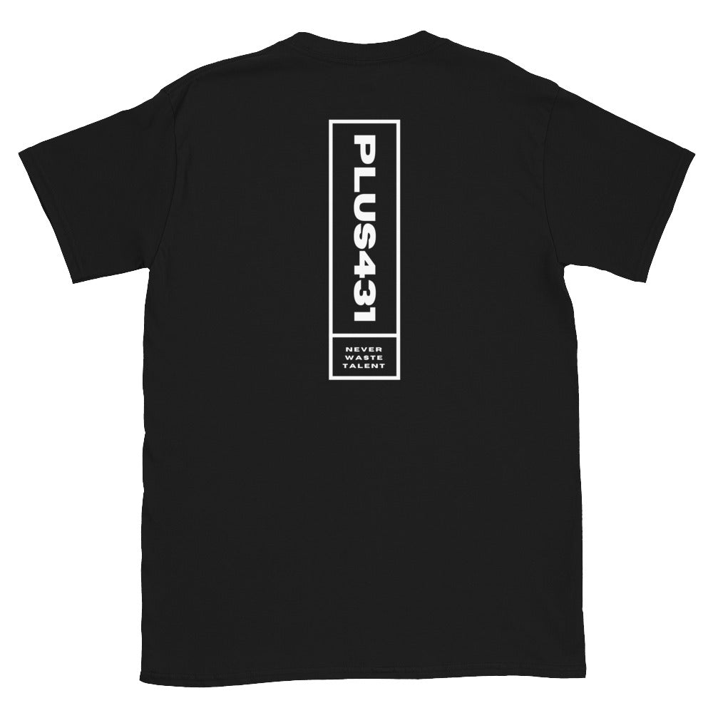 Label Tee Black