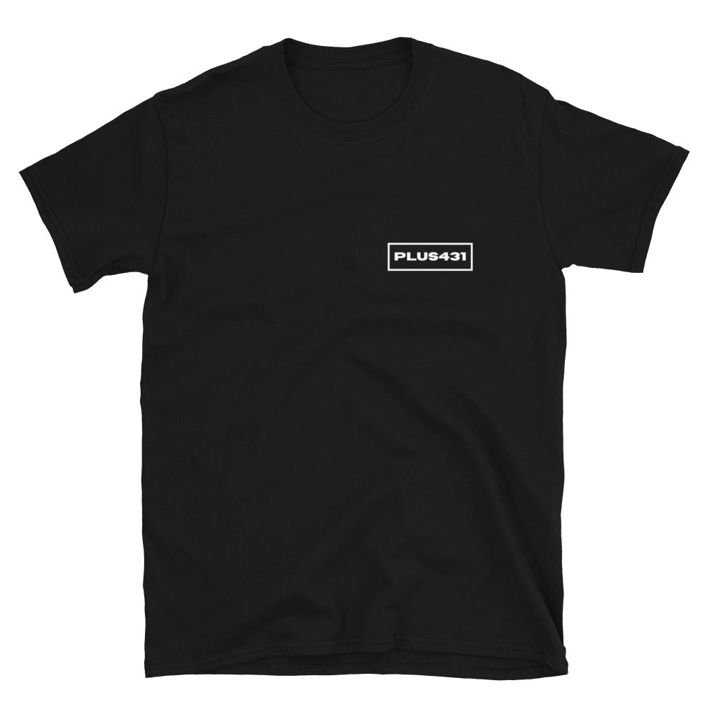 Label Tee Black