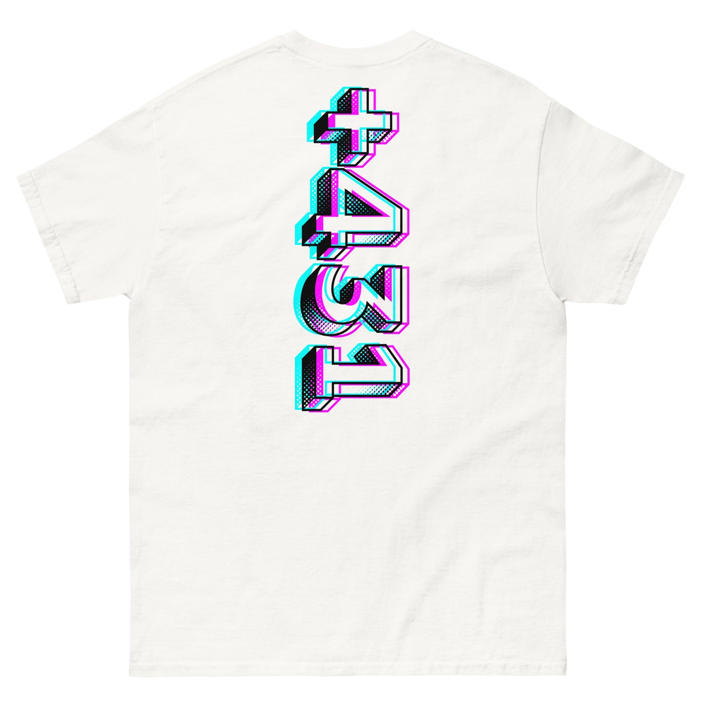 Signature 3D Glitch Tee